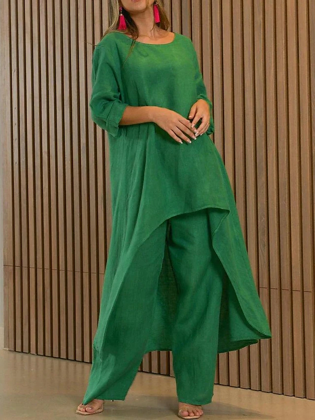 Cher Weekendset | Tweedelig Casual Chic Outfit 2