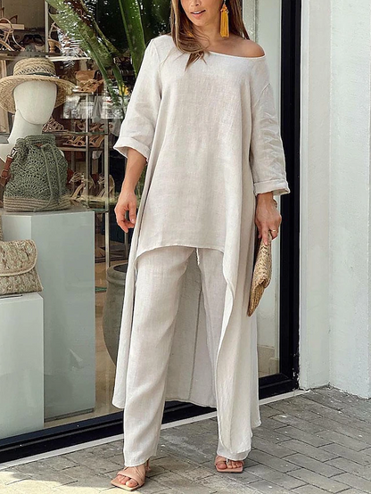 Cher Weekendset | Tweedelig Casual Chic Outfit 3