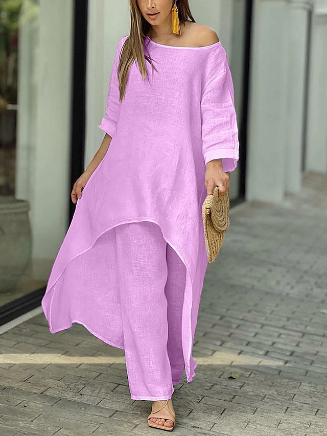 Cher Weekendset | Tweedelig Casual Chic Outfit 6