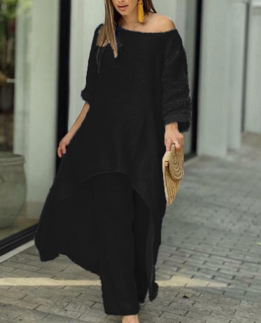 Cher Weekendset | Tweedelig Casual Chic Outfit 7