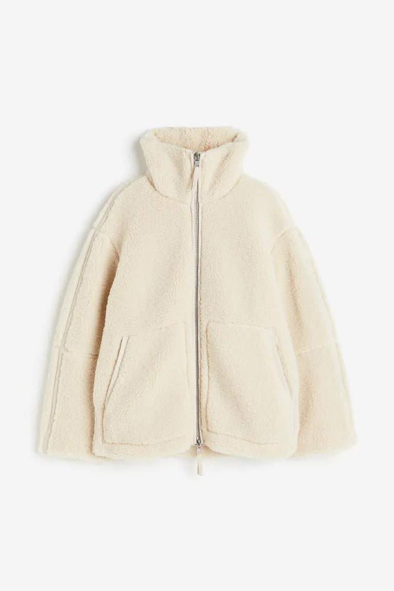 Oversized Pile Jas Warm en Confortabel