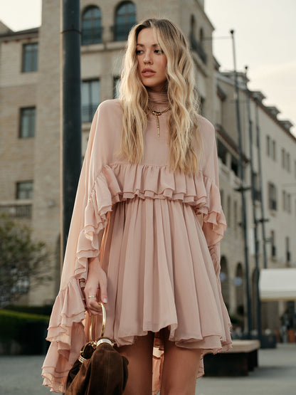 Dames Zomerjurk Mini Rok Elegant Comfort Jurk voor Feest en Dagelijks