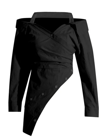 Dames Blouse Elegant Femina Stijl