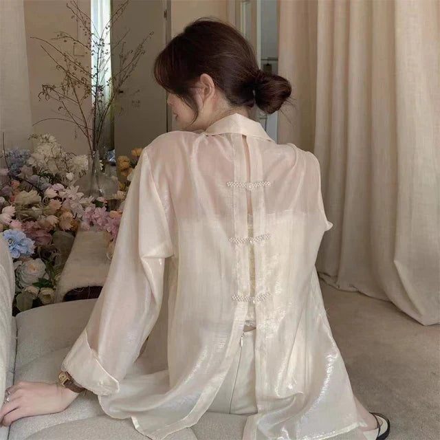 Vrouwen Zonbestendig Shirt Korte Mouw Stijl - StudioMarella