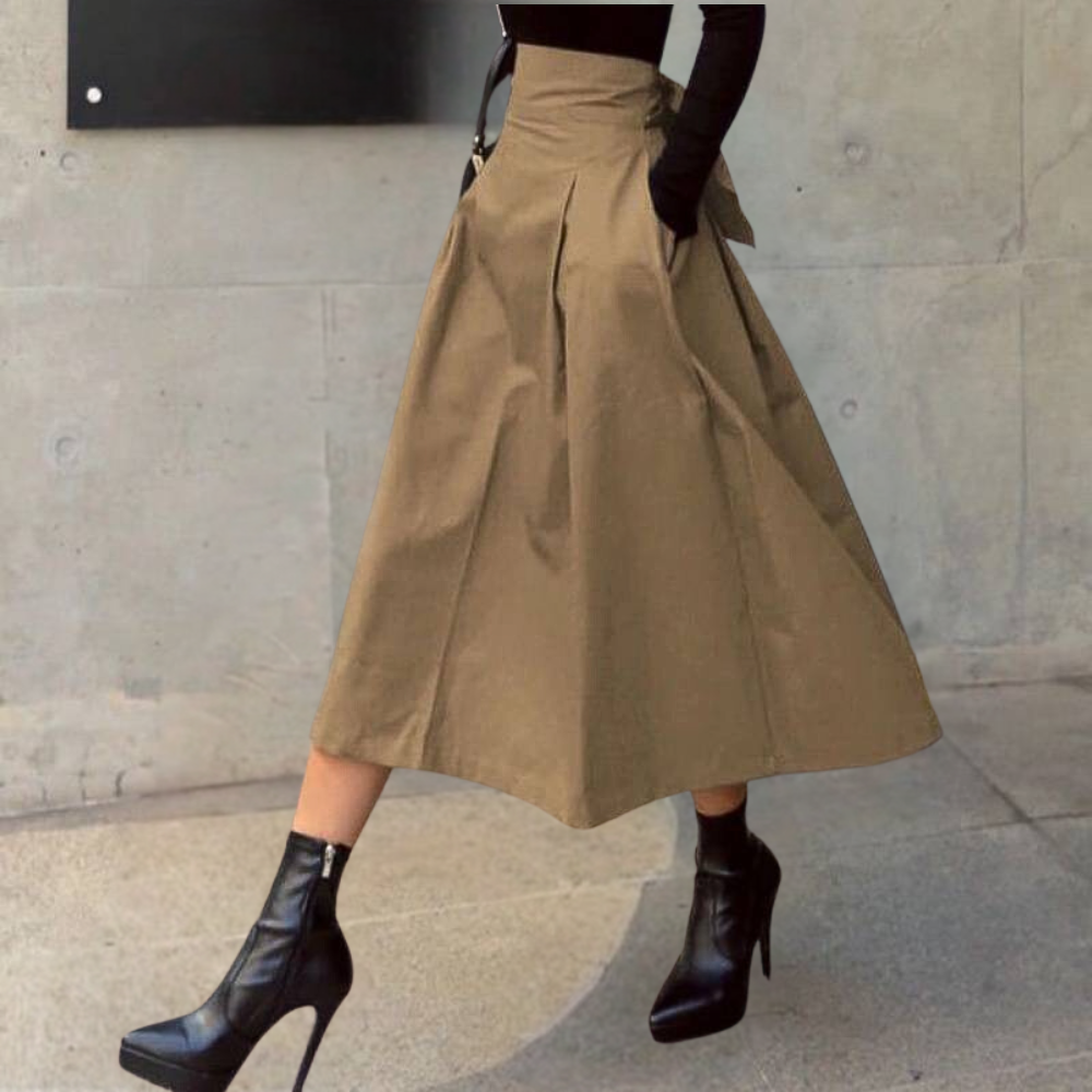 Chique rok met hoge taille voor dames - Gabriella