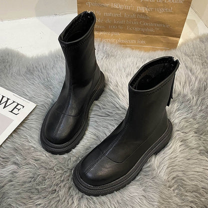 Chloe | Stijlvolle Stoere Dames Laarzen - Hoogwaardige PU-Leer, Elegante Look4