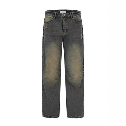Comfortabele Christian Jeans Lange Wijdemouw Broek