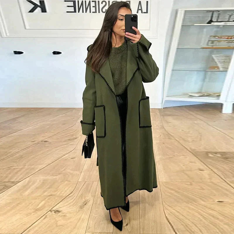 Christin | Elegante, warme en duurzame trenchcoat 3