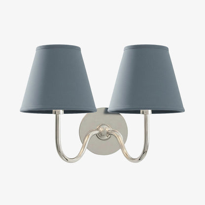 Wandlamp met Geplisseerde Stoffen Kap – Klassieke Verlichting voor Slaapkamer en Woonkamer
