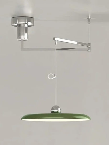Verstelbare Hanglamp met Zwenkarm – Minimalistische Industriële Verlichting Metaal