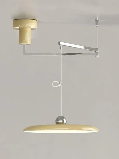 Verstelbare Hanglamp met Zwenkarm – Minimalistische Industriële Verlichting Metaal