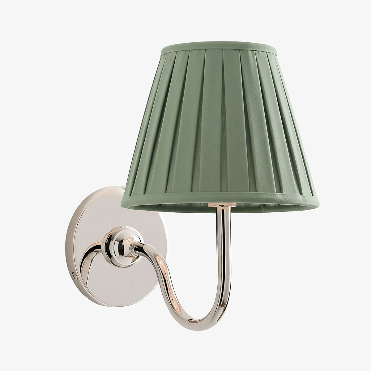 Wandlamp met Geplisseerde Stoffen Kap – Klassieke Verlichting voor Slaapkamer en Woonkamer