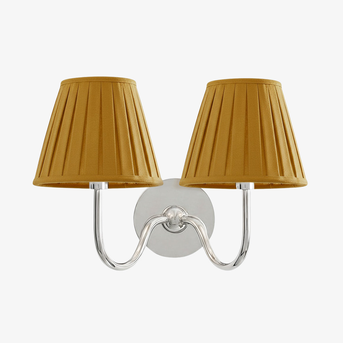 Wandlamp met Geplisseerde Stoffen Kap – Klassieke Verlichting voor Slaapkamer en Woonkamer