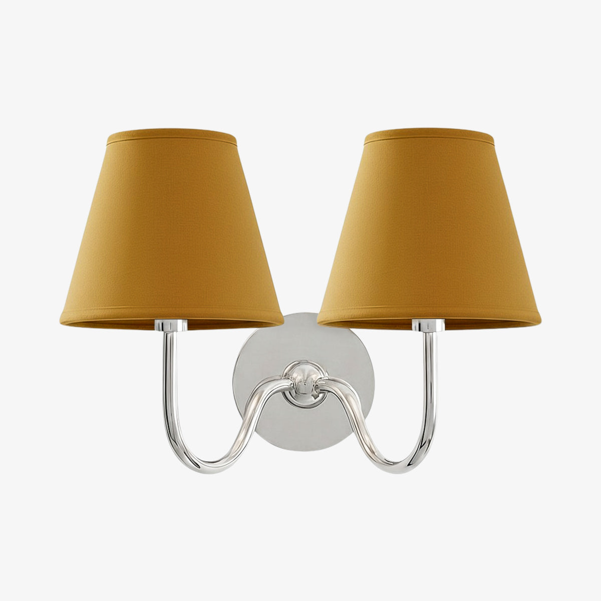 Wandlamp met Geplisseerde Stoffen Kap – Klassieke Verlichting voor Slaapkamer en Woonkamer