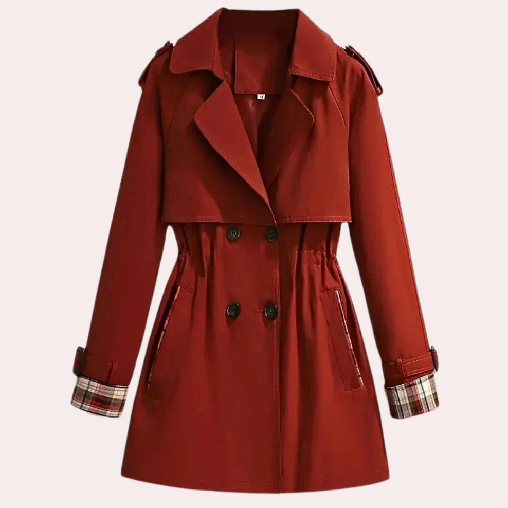 Elegante Trenchcoat voor Vrouw Klassiek en Timeless Design - StudioMarella