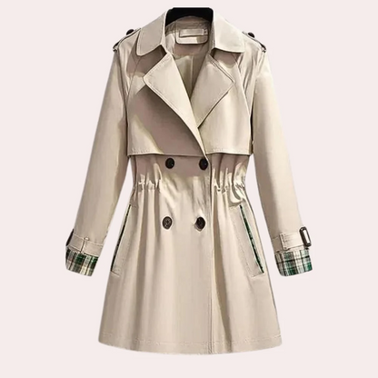 Elegante Trenchcoat voor Vrouw Klassiek en Timeless Design
