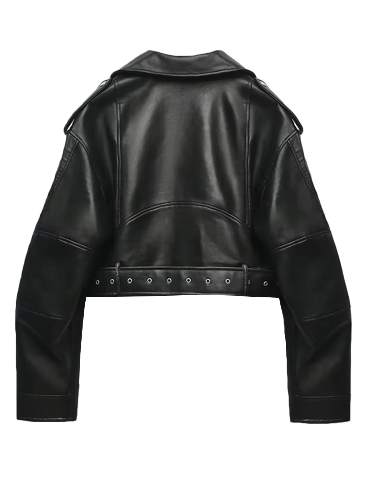 Leren Jas Klassiek Design voor Vrouw