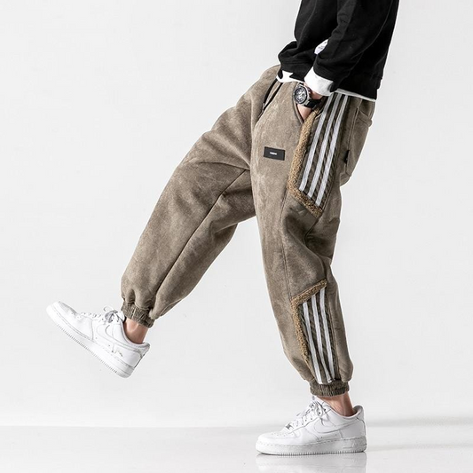 Heren Joggingbroek Sherpa Voering Warm en Comfortabel - StudioMarella