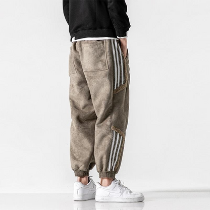 Heren Joggingbroek Sherpa Voering Warm en Comfortabel