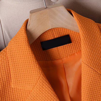 Dames Blazer Zonder Mouwen Elegant Kort Model