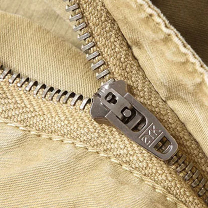 Joggingbroek Heren Comfortabele Cargo Broek Zwart