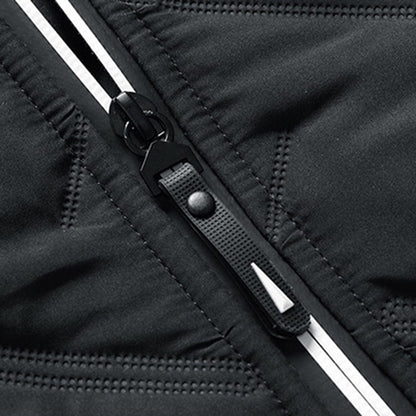 Mannen Leer Jack Casual Modern Stijl