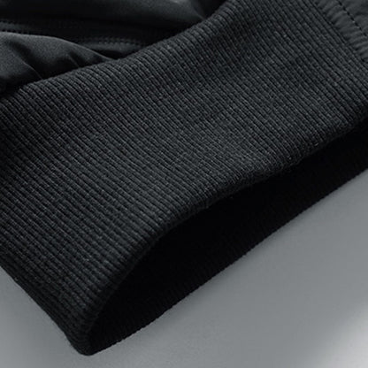 Mannen Leer Jack Casual Modern Stijl