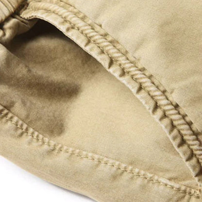 Joggingbroek Heren Comfortabele Cargo Broek Zwart