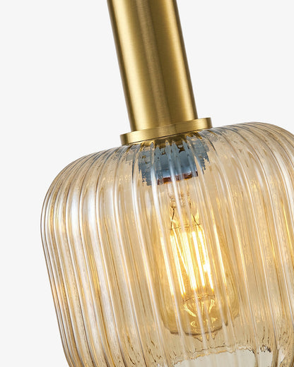 CLYDE Moderne Hanglamp met Gekleurde Glazen Kap – Scandinavisch Design voor Woonkamer & Eetkamer – E27 Fitting
