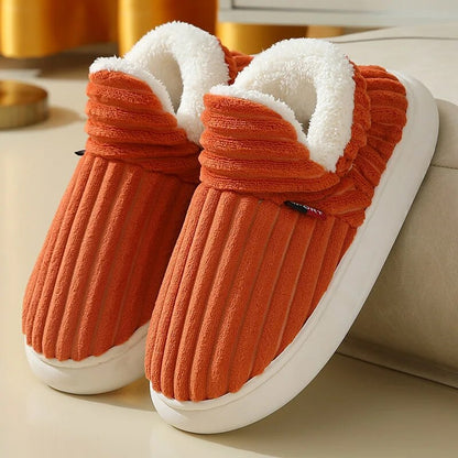 Dames Slippers Zacht Sherpa Fleece Antislip Zool