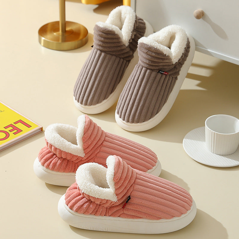 Dames Slippers Zacht Fleece met Antislip Zool