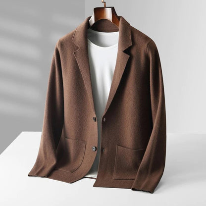 Donkergrijze Fleece Vest voor Heren