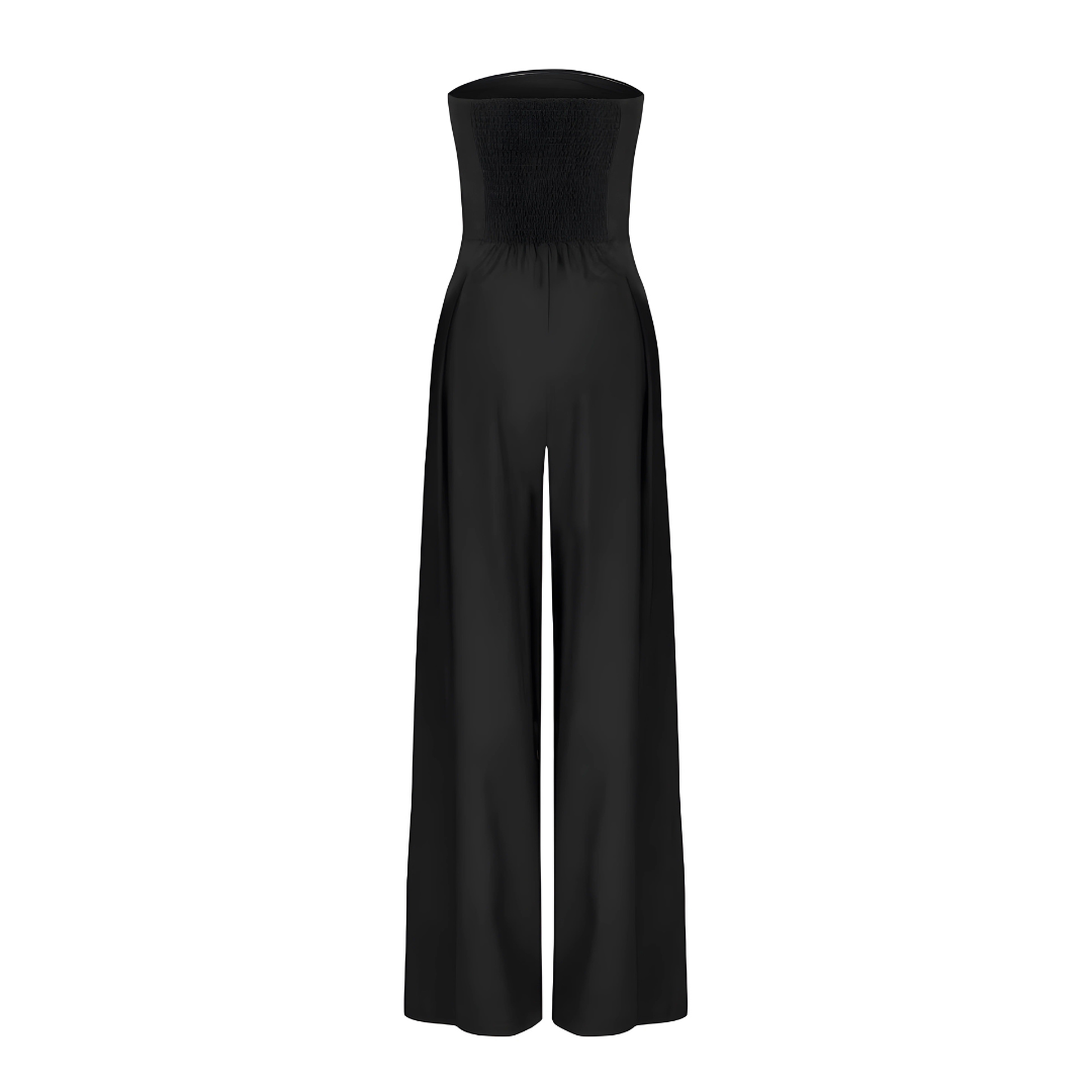 Dames Strapless Jumpsuit Elegante Pasvorm