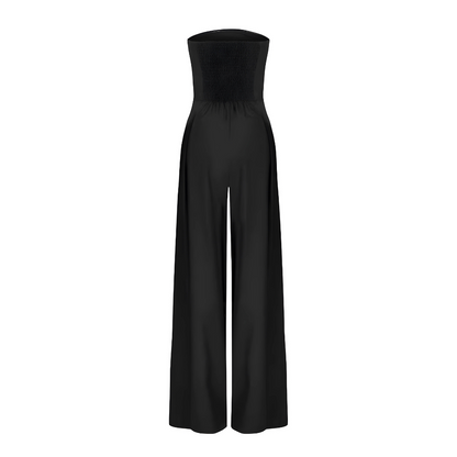 Dames Strapless Jumpsuit Elegante Pasvorm