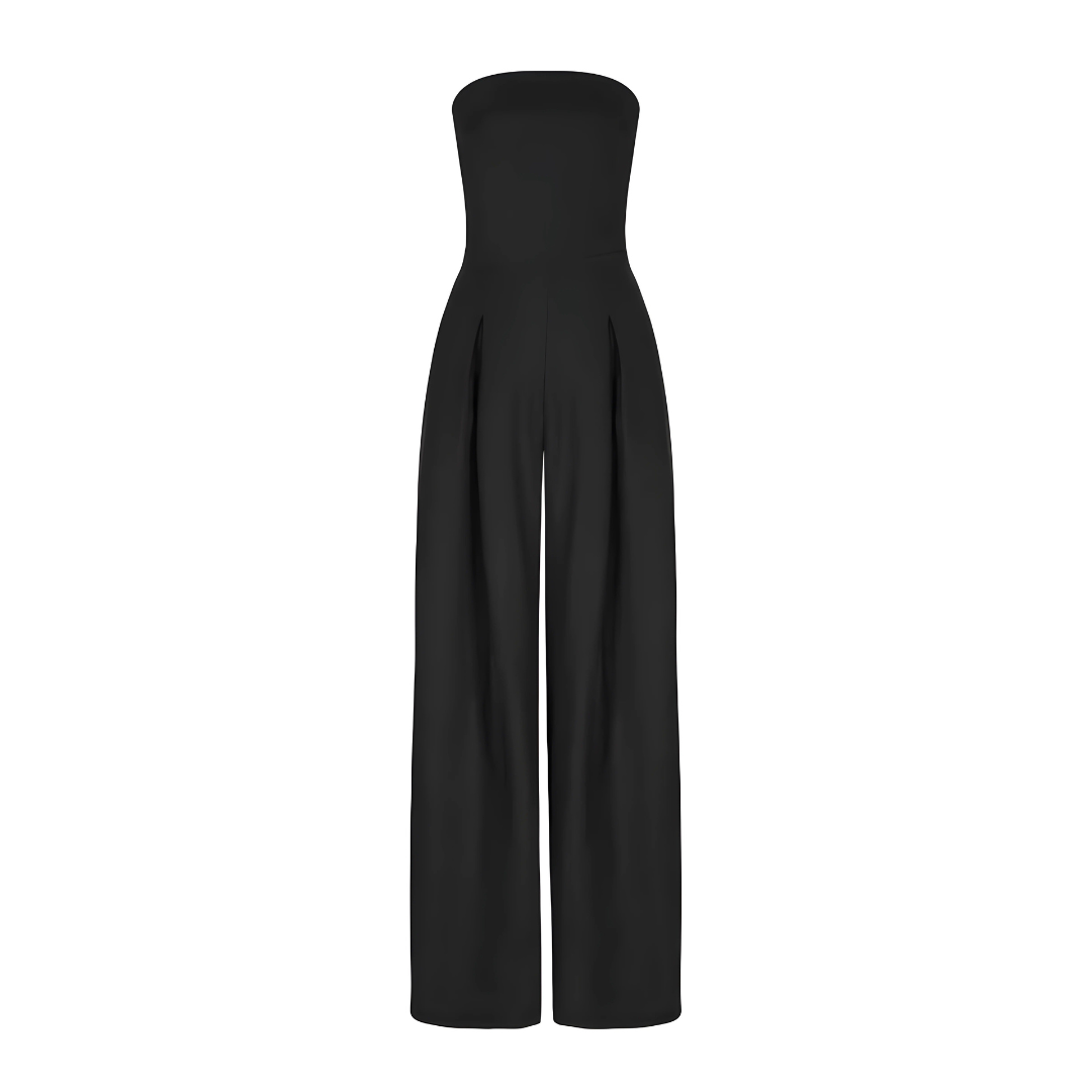 Dames Strapless Jumpsuit Elegante Pasvorm