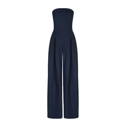 Dames Strapless Jumpsuit Elegante Pasvorm