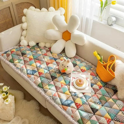 Zachte Bloemen Bankhoes – Wasbare Petmat voor Katten en Honden – Beschermhoes Bank
