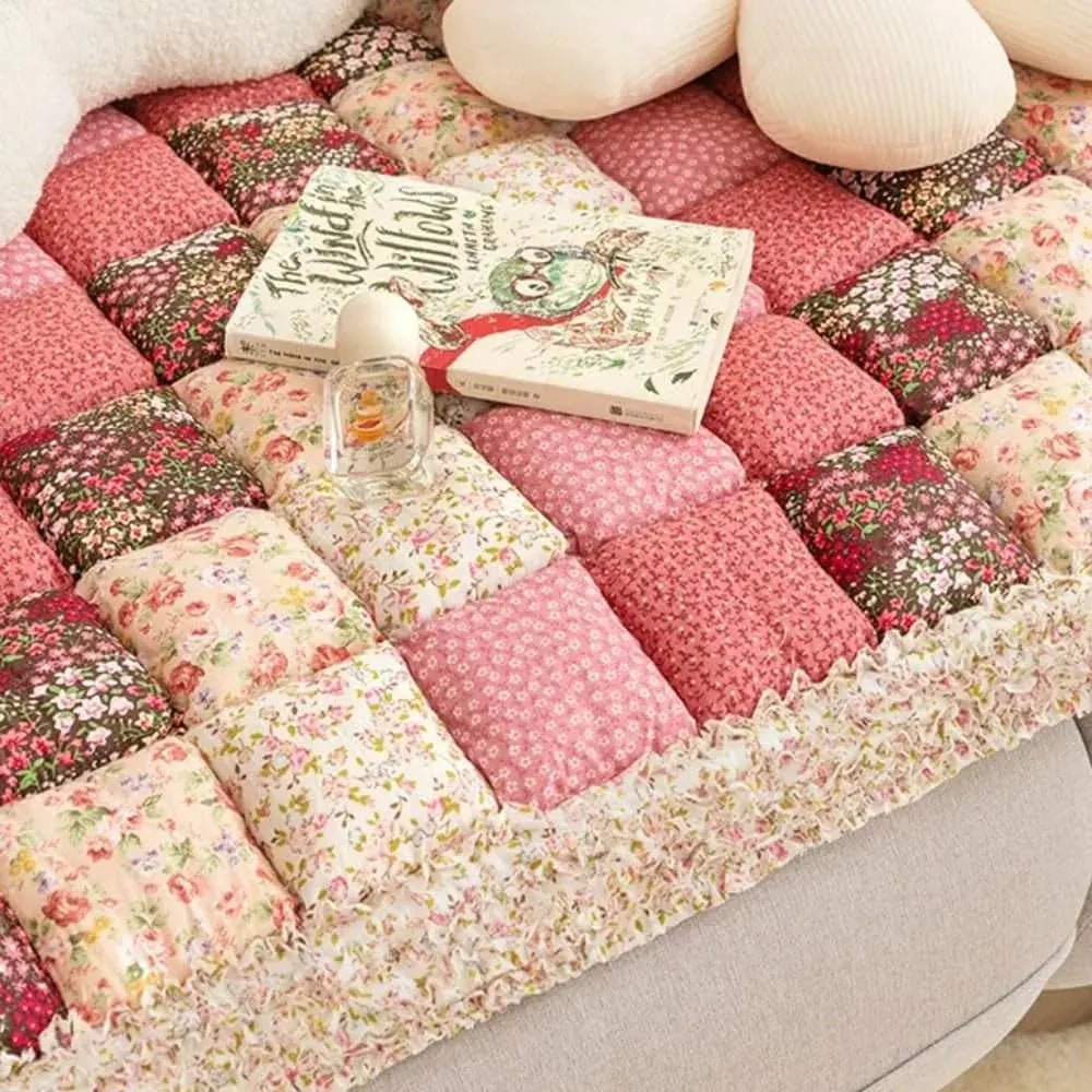 Zachte Bloemen Bankhoes – Wasbare Petmat voor Katten en Honden – Beschermhoes Bank