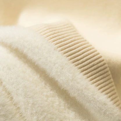 Dames Coltrui Zacht Kasjmier Oversized Warme Wintertrui
