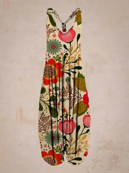 Luchtige Jumpsuit Boho Stijl Zomerjurk