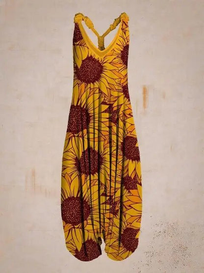 Luchtige Jumpsuit Boho Stijl Zomerjurk