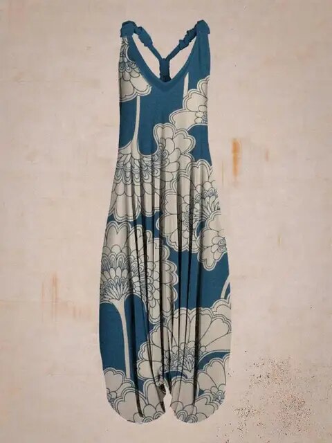 Luchtige Jumpsuit Boho Stijl Zomerjurk