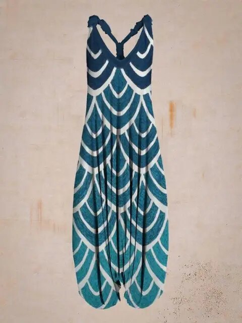 Luchtige Jumpsuit Boho Stijl Zomerjurk