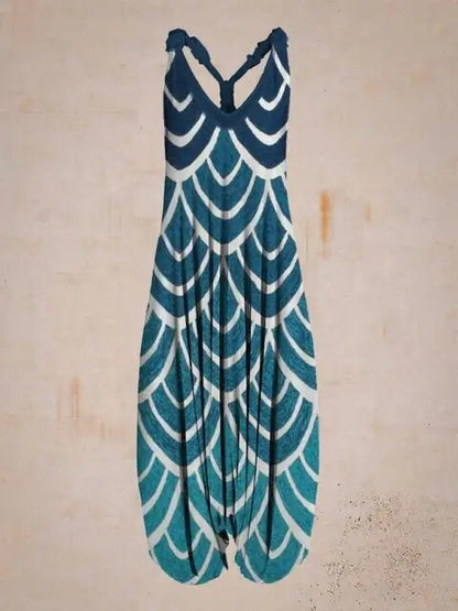 Luchtige Jumpsuit Boho Stijl Zomerjurk