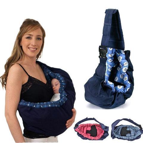 Verstelbare Babydraagdoek Pasgeboren Baby Ergonomisch Katoenmix Draagzak Hands-Free Bonding Comfortabel Dragen