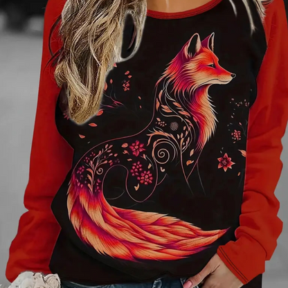 Comfortabel en Moeiteloos Stijlvol Dames Sweatshirt met Ontspannen Pasvorm - Sibel