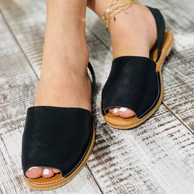 Zomersandalen Comfortabele Gloedkleur