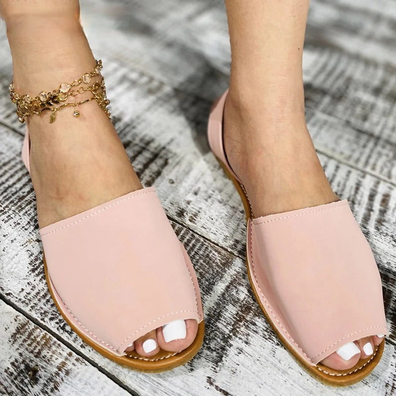 Zomersandalen Comfortabele Gloedkleur