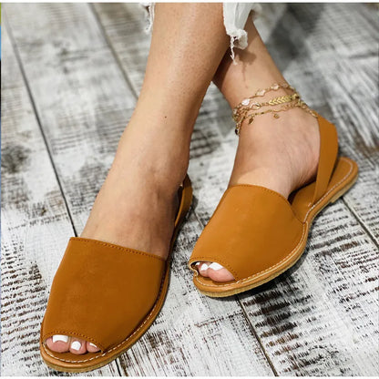 Zomersandalen Comfortabele Gloedkleur