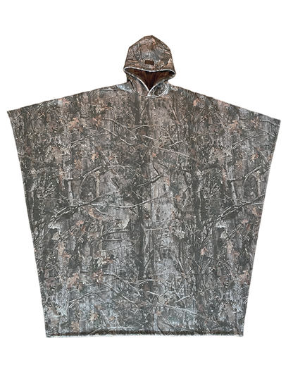 Fleece Poncho Warm en Zacht met Capuchon Luxe Kwaliteit